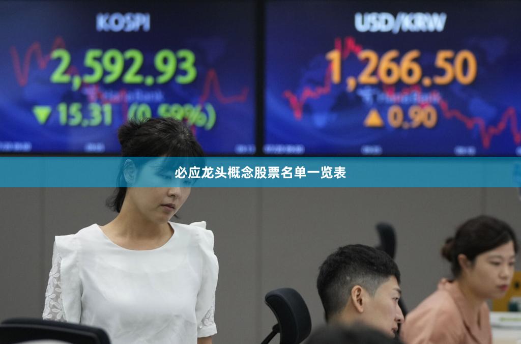 必应龙头概念股票名单一览表
