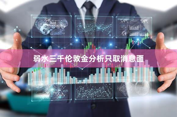 弱水三千伦敦金分析只取消息面