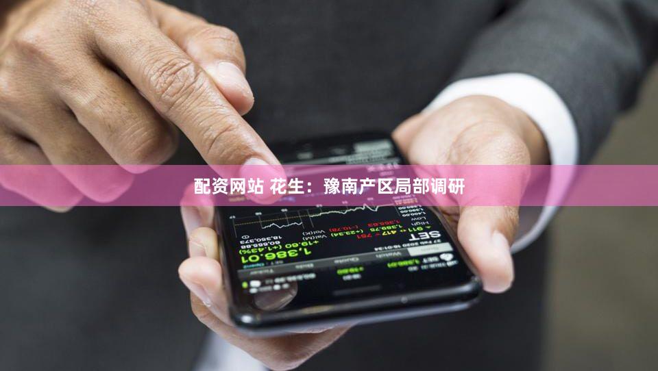 配资网站 花生:豫南产区局部调研