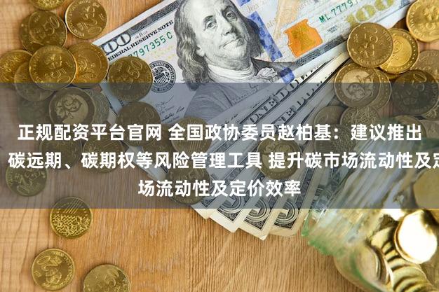 正规配资平台官网 全国政协委员赵柏基:建议推出碳期货、碳远期、碳期权等风险管理工具 提升碳市场流动性及定价效率