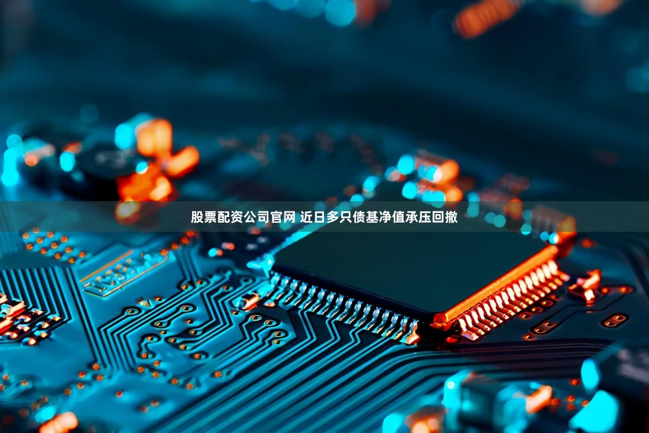 股票配资公司官网 近日多只债基净值承压回撤